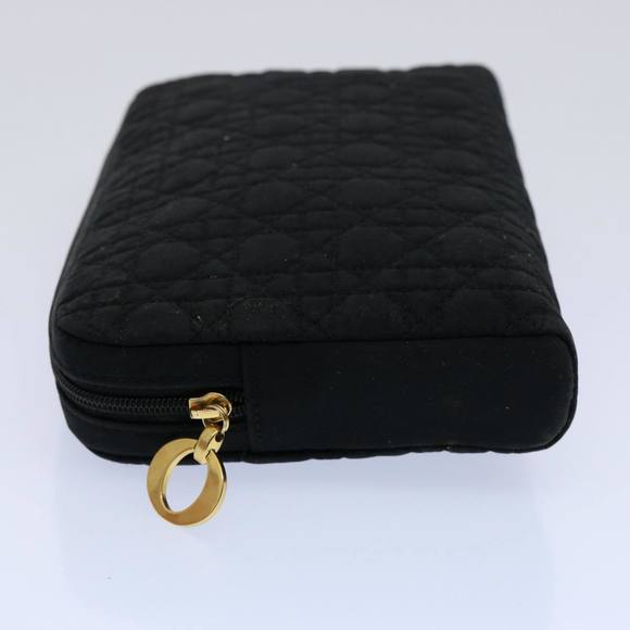 Christian Dior Canage Pouch Nylon Black Auth bs10301 - Picture 3 of 16